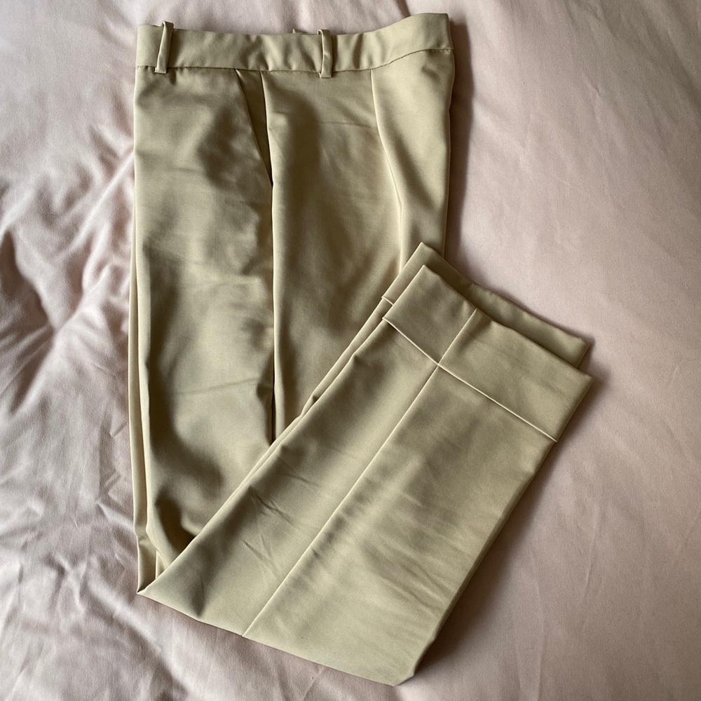 ZARA - ankle khaki chinos
